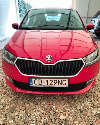 Skoda Fabia cena 47000 przebieg: 45000, rok produkcji 2021 z Świdnik małe 37